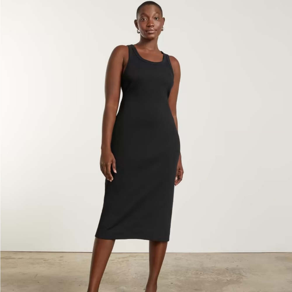 Everlane ribbed tank dress